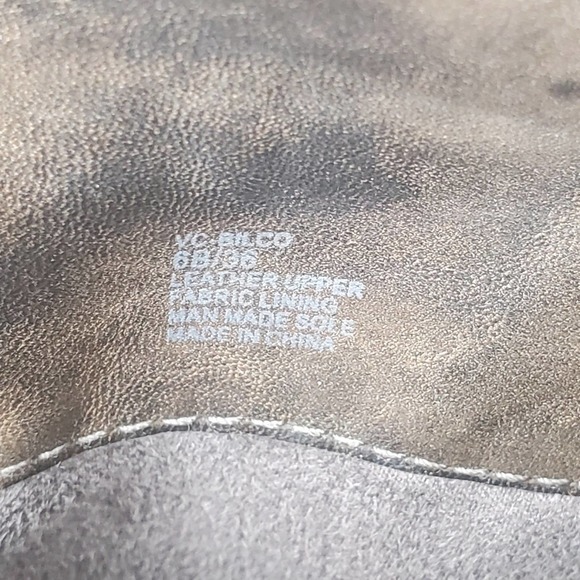 Vince Camuto Bilco Antiqued Coal Tall Riding Boots size 6B - Picture 6 of 6